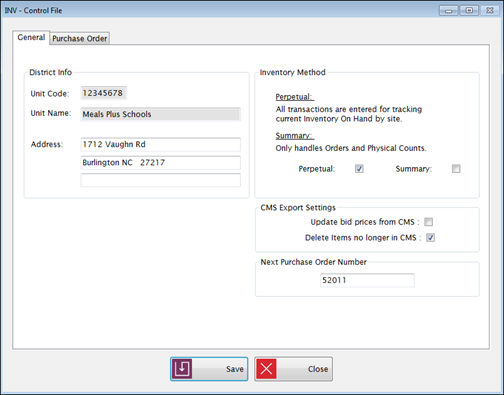 Control File